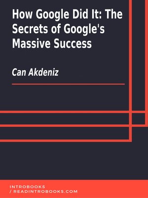 cover image of How Google Did It